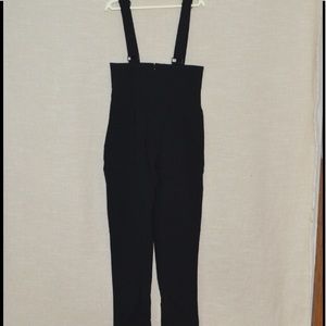 Collectif High Waist Suspender Trousers